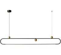 IDHBGJD Lampada a Sospensione Lampada a Sospensione a LED dimmerabile a soffitto 1 Tavolo da Pranzo per la casa Lampadario Villa Moderna Camera da Letto Cucina Lampada a Sospensione Regolabile Foyer