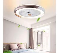 IDHBGJD Ventilatore Lampada da soffitto Contemporaneo 36W LED Ventilatore da soffitto con Luce e Telecomando Lampada da soffitto silenziosa dimmerabile Telecomando Creativo Asilo Nido Camera da Letto