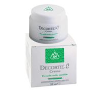 IDI Farmaceutici Decortil C Crema Idratante Viso e Corpo Pelle Sensibile, 50ml