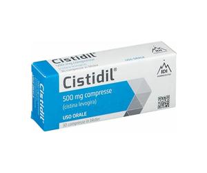Idi Idi Farmaceutici Cistidil 500 mg - Trattamento per problemi cutanei 30 Compresse