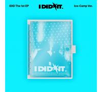 IDID 1st Mini Album [I Did It] Ice-Camp Special Edition Ver. CD + diario +...