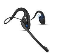 iDIGMALL Ultime cuffie Bluetooth 5.2 w/CVC8.0 Noise Cancellazione Mic Boom, cuffie stereo wireless a conduzione d'aria aperto/auricolare, corsa, apprendimento degli studenti