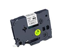 IDIK Compatibile con stampanti a nastro termorestringenti Brother P-Touch HSe-221 HS2-221 (nero su bianco, 11,7 mm x 1,5 m)
