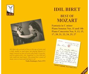 Idil Biret; London Mozart Players; Sydney Orchestra; Worthing Orchestra; Bursa State Orchestra; Patrick Gallois; Louis Fremaux; John Gibbons; Ender Sakpinar - Best of Mozart - Fantasia in C minor; Piano Sonatas Nos. 11 and 14b; Piano Concertos Nos. 9, 13, 15, 17, 20, 21, 22, 24, 25, 27