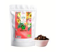 IDILICC TEA Rooibos Infuso 100% Ecologici 150 Gr. Tè Rosso Naturale del Sudafrica con Finocchio e Tiglio. Rooibos Rilassante. Riduce l'Acidità di Stomaco. Infusi Sfusi. Infusi Assortiti