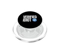 Idiota Divertente Social Media Checkmark Sarcastico PopSockets PopGrip per MagSafe