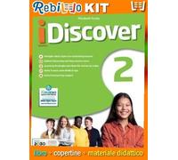 IDISCOVER 2 (9788883395659) - Libro Scolastico + Kit Scuola con Copertine Rebillo