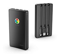 iDiskk 1TB MFi Lightning certificato disco rigido esterno per iPhone, iPhone disco rigido portatile funziona con iPad PC e USB-C dispositivi (nero)