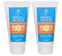 Idisole.it Nautilus Crema Solare Viso SPF50+ 2x50 ml