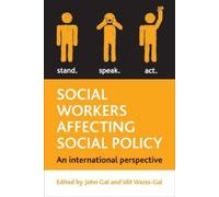 Idit Weiss-Gal Social Workers Affecting Social Policy (Copertina rigida)