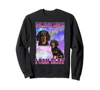 IDK How Much Longer Slay Black Long Haired Dachshund Lover Felpa