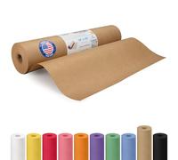IDL Packaging Rotolo di carta kraft resistente agli strappi, 45,7 cm x 35,7 m, extra resistente, 22,7 kg di spessore, marrone, 100% riciclabile carta kraft naturale (confezione da 1 rotolo)