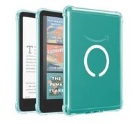 iDLEHANDS Custodia magnetica trasparente per Kindle Paperwhite 12a generazione 2024 e Kindle Colorsoft da 7", con AirBag compatibile con iPhone MagSafe, per cuscinetti di ricarica wireless Samsung