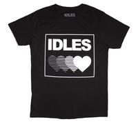 Idles Gradient Heart ufficiale Uomo maglietta unisex