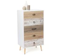 IDMarket - BAHIA Cassettone a 5 cassetti da 60 cm Scandinavo