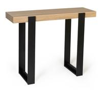 IDMarket - Console Phoenix Legno e Nero