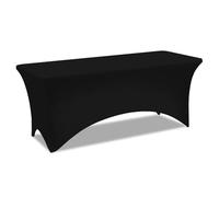 IDMarket - Custodia nera per tavolo pieghevole 180 cm