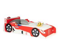 IDMarket - Letto per bambini formula 1 rosso 70x140 cm TEDDI