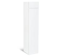 IDMarket - Mobile Colonna Bagno Appeso Bianco Lila