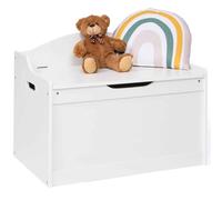 IDMarket - Panca per bambini MATEO in legno bianco