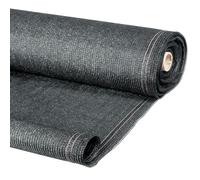 IDMarket - Rete ombreggiante 1 x10 m, Telo Rotolo per Recinzione Giardino 90 g/m², Grigio
