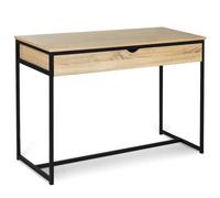 IDMarket - Scrivania di design industriale DETROIT con 1 cassetto