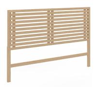 IDMarket - Testiera in legno chiaro con doghe AVA 160 cm