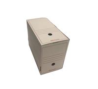 IDMENAGE OFFICE DEPOT BOITES ARCHIVES ABLAGEBOXEN TRANSFERT FILES 335 X 167 X 245 MM BLANCHE ET ROUGE X12