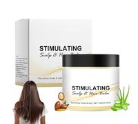 IDNNSRFSK Balsamo stimolante per cuoio capelluto e capelli, nutre cuoio capelluto e capelli, favorisce una crescita sana dei capelli, ciocche più spesse per capelli secchi e caduta