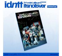 idntt 3rd Mini Album [itsnotover] Lit Heart Ver. CD + libro + 2cut Photo + og...
