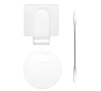 IDNVFY 2 Pallet Acrilici E 1 Stick per Pallet, Tavolozza di Marca Portatile, Accessori Fai -da -Te -AKE -Up, Palette di Color Make -Up.