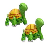 IDNVFY 2 Pezzi di Palloncini di Tartaruga, Giocattoli Gonfiabili per Bambini, Decorazioni per Feste di Compleanno, Animali da Cartone Animato, Frequenze Fotografiche.