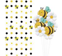 IDNVFY 3 Pezzi di Palloncini di Api, 6 Pezzi di Palloncini D'Oca, 1 Ciondolo di Api Set, Palloncini Gonfiabili Carini, Oggetti di Scena Fotografici, Decorazioni per Feste.