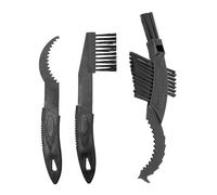 IDNVFY 3 Pezzi di Pennello per La Pulizia in Bicicletta, Detergente Multifunzione, Prodotti per La Cura delle Biciclette, Adatti per Catene di Pulizia, Ruote A Volano E Marcia.