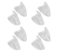IDNVFY 4 Paia Di Occhiali Pagine Protezione, Copertura Di Marea Anti-Slip-Silicone, Accessori Di Vetro Sportivi, Copertura Per Gambe Anti-Splash.