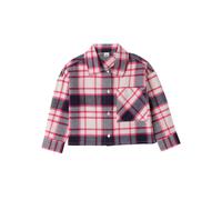 iDo camicia bambina in fantasia scozzese fucsia