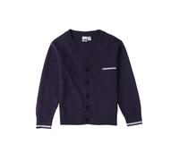 iDo cardigan in maglia scollo a V blu 7A