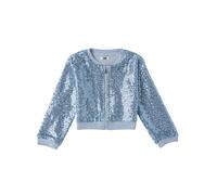 iDo giacca con paillettes all over celeste 3A