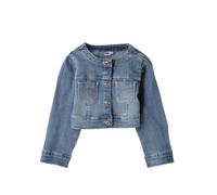 iDo giubbino in denim con strass e cut out lavaggio blu 5A