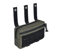 IDOGEAR Borsa di Scarico Tattica Tasca Amministrativa Molle Tactical Pouch per la Maglia Molle Kit Borsa con Gancio e Anello Pannello Dual-purpose (Ranger Green)