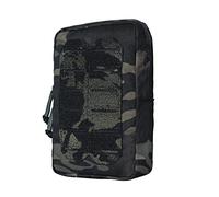 IDOGEAR Borsa Tattico MOLLE Pouch Multi-purpose Compatto EDC Piccola Utility Pouch Admin Organizer per Outdoor 500D Nylon (camo black)