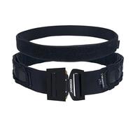 IDOGEAR Cintura Tattica Molle Cintura da Combattimento Rigger a sgancio rapido da 2 Pollici con Gancio e Passante Interno da 1,5 Pollici (Medium, Black)