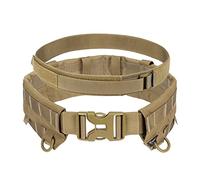 IDOGEAR Cintura Tattica Molle Cintura Militare Cintura modulare per rigatori Cintura da Combattimento Regolabile con Cintura Interna e Set di Cinture Esterne (Small, Coyote Brown)