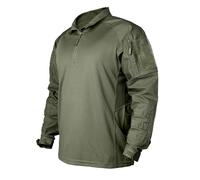 IDOGEAR Combattimento Camicette manica lunga da uomo Camicia tattica con gomitiere militare BDU Camicette con tasche Airsoft Magliette e camicette