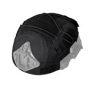 IDOGEAR Copertura casco tattico per Team Wendy Casco contrappeso batteria Pouch, per Wendy Casco Taglia M/L & L/XL, 500D Nylon (Large for L/XL fast helmets, Black)