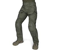 IDOGEAR G3 Pantaloni da Combattimento Pantaloni Tattici con Ginocchiere per Uomini Pantaloni Militari da Caccia All'aperto (Ranger Green, 36W x 33L)