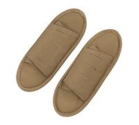 IDOGEAR Spallacci tattici per gilet Protezione universale rimovibile per zaino tracolla borse da viaggio all'aperto Cuscinetti traspiranti a decompressione morbida (Coyote Brown)