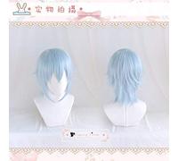 Idolish7 Cosplay Costume Party Parrucca Sintetica Resistente Al Calore Tamaki Yotsuba Capelli Sintetici Corti + Protezione Parrucca Gratuita