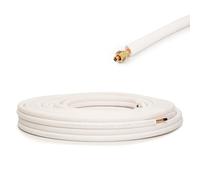 Idoneo Linea Cavo refrigerante con dado filettato 1/4" 3/8" 1/2" 5/8" tubo di rame isolato (5/8", 10 m)