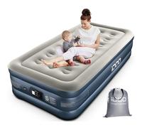 iDOO Letti Gonfiabili,Letto ad Aria Gonfiabile con Pompa Integrata, Gonfiamento/Sgonfiamento Rapido Automatico in 3 Minuti,Superficie Superiore Letto Confortevole,99x188x38cm,Fino a 250Kg(Singolo)
